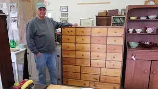 Steve of Tillotson Trading shows us a Drawer Unit