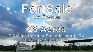 28 Acres - Land for Sale in Fredericksburg, Texas