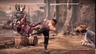 Godlike Liu Kang (Dragon Fire) Midscreen Combo