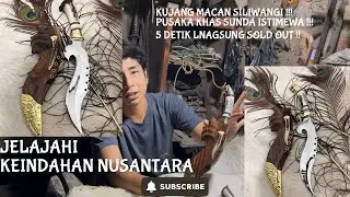 Kujang Macan Siliwangi - Pusaka Khas Sunda Unik !! 5 detik langsung SOLD OUT ‼️