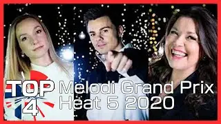 Melodi Grand Prix Heat 5 - Top 4 (Eurovision Norway)