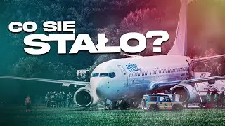 Samolot ZJECHAŁ z pasa po WYLĄDOWANIU! - Kraków Balice!