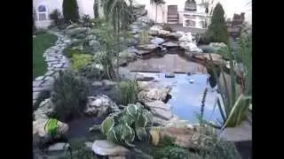 Искусственный водоем с горкой от 