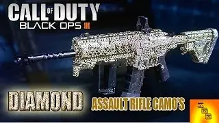 Call Of Duty Black Ops 3 - (DIAMOND CAMO UNLOCKED FOR ASSAULT RIFLE'S) How To Unlock