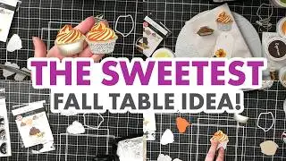 Easy DIY Cupcake Place Cards + Thankful Tags | Perfect for Thanksgiving & Fall Parties