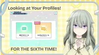 Looking at YOUR Profiles for the SIXTH TIME