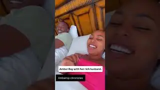 Amber Ray shares a video with her husband Kennedy Rapudo #amberray