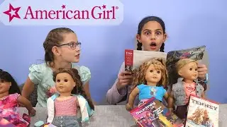 American Girl Dolls: Showing off Luciana, Joss, Courtney, Tenney