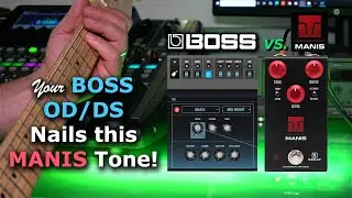 BOSS OD/DS type: MID BOOST does KEELEY MANIS Overdrive PEDAL in Germanium Transistor mode