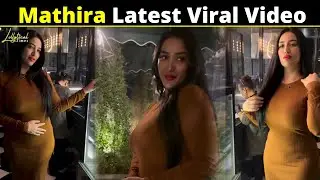 Mathira Share The Video From Set | Mathira Latest Video 2025 | Lollytical Times