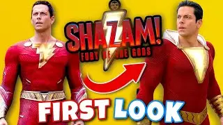 Shazam 2 Fury Of The Gods (2023) New Suit FIRST LOOK!!