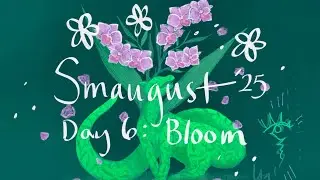 Dragon Drawing Challenge Day 6: Bloom