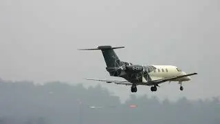 Pilatus PC-24 D-CSLS landing Zurich Airport