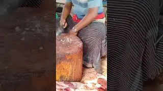 Awsame Butcher meat cutting Skill and selling #meatmarket #meatcutter #meatprocessing 