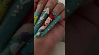 Little Mermaid Nails