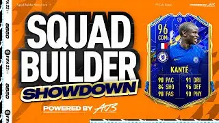 Fifa 22 Squad Builder Showdown!!! TEAM OF THE YEAR KANTE vs Itani