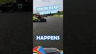 Big crash in karts #gxuk #motorsport #gokarting #karting #championship #racing