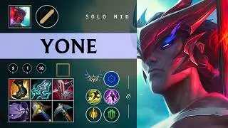 Yone Mid vs Kassadin - EUW Challenger Patch 26.03