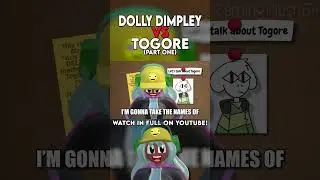 DOLLY DIMPLEY VS TOGORE 1! #deltarune #smilingfriends #rap #battle #rapbattle #gamingplush64