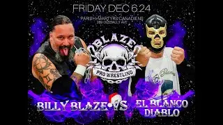 El Blanco Diablo - Christmas Massacre Promo - Blaze Pro Wrestling