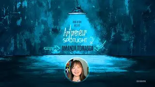 Artpreneur Spotlight (full video): Sarah Ritchie talks with New Zealand artist, Amanda Tomasoa