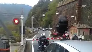 Railway Crossing Italy.