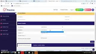 🌟🌟CT Passive - Balance transfer from one account to another tutorial🌟🌟