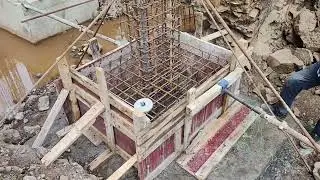 Box Footing & Column Checking | Basic Knowledge | Civil Engineering Site Work