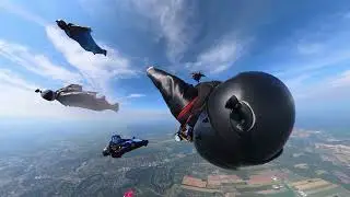 MONTREAL's MOST DARING Wing Suit Flyers Caught on Camera!