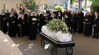 Posmrtni ostaci opatice M. Benedikte Braun preneseni u Zadar