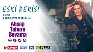 Eski Perisi-Ahşap Tabure Boyama