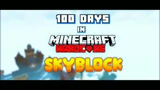 MINCRAFT HARDCORE SKYBLOCK MAP SURVIVE 100 DAYS IN MINCRAFT HARDCORE SKYBLOCK MAP  @TechnoGamerzOfficial