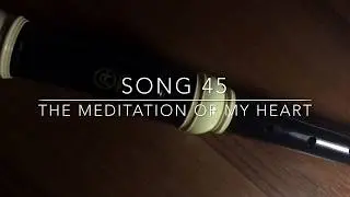 JW Kingdom Melody №45 - The Meditation of my heart - Flute (Alto Recorder)