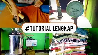 Cara Menggunakan Setrika Uap Gas