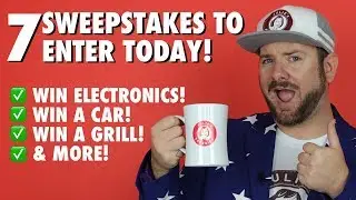 7 Sweepstakes to enter TODAY - #WinItWednesday - 9.5.18