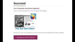 Selecting a Bench Card Template