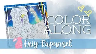 April 2022 Color along - Eriy Fairytales Rapunzel (part 1)