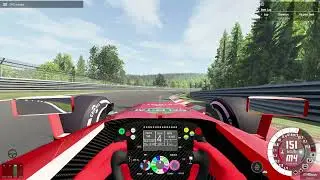 BeamNG.Drive Nordshleife F1 (FR17) Run - 04:51.436