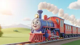 Смеющийся поезд говорит «Чук Чук» 🚂😆🎶 | мультфильм для детей и весёлые приключения
