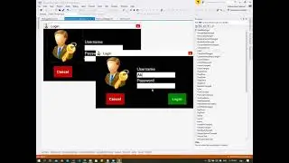 C Sharp Login Form Codes Part 1 أكواد نموذج الدخول 