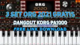 Set Manual ORG 2021 Terbaru Set Korg Pa1000
