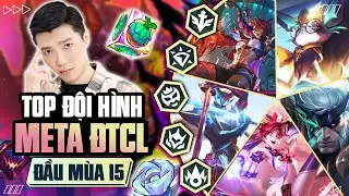 TOP 10 ĐỘI HÌNH META ĐẦU MÙA 15 | K.O. Coliseum