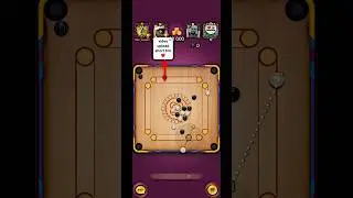 2vs2 🥳 Gameplay #carrompool #miniclip #trickshots #shorts