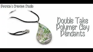 Double Take Polymer Clay Pendants