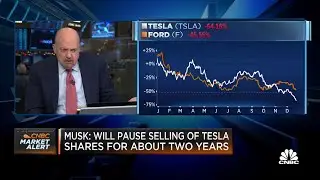 It's good that the market enthusiasm around Tesla is done, says Jim Cramer