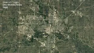 Des Moines, Iowa - Earth Timelapse
