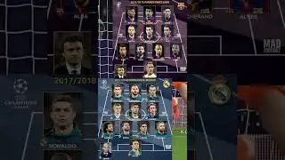 Which Team Do You Choose? REAL MADRID 2017 vs BARCELONA 2015 #football #barcelona #realmadrid
