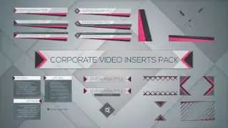 Corporate Video Inserts Pack - After Effects Template