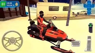 Ski Resort Driving Simulator - New Snowmobile Vehicle Unlocked Android Gameplay