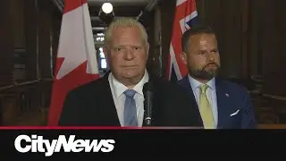 'I'm hearing it on the street': Ford, Ont. immigration minister pressed on 2-year work permit claim